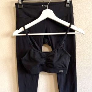 Splits 59 top+bottom set S/M (32-34 A/B/C)work out yoga pilates summer